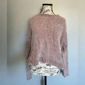 Mauve Pink Women’s Knitted Sweater